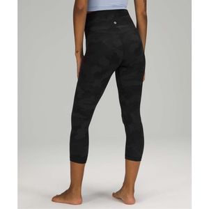 Womens Lululemon Camo Align Crop